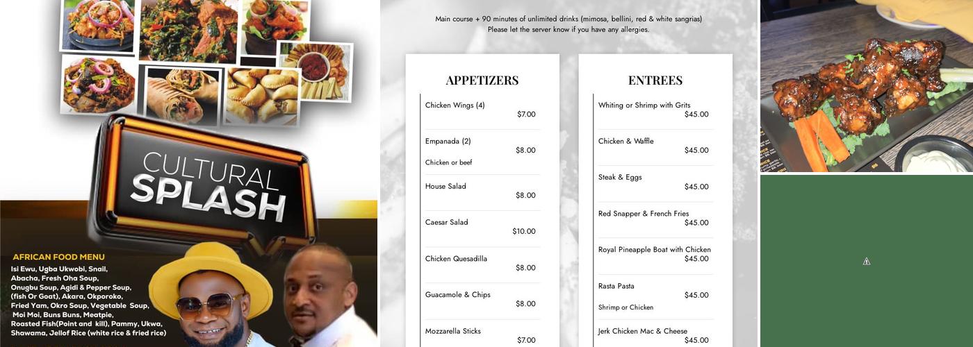 ROYAL FUSION Menu