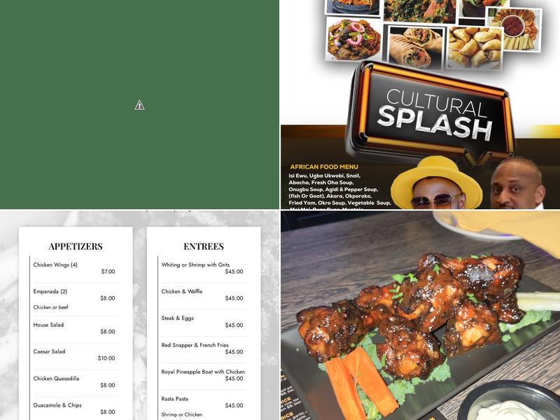 ROYAL FUSION Menu