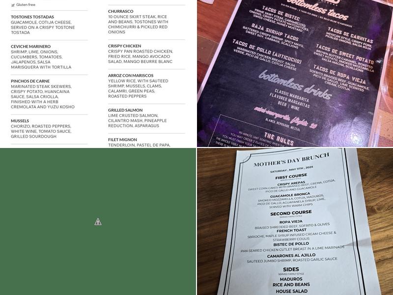 Blend Williamsburg Menu
