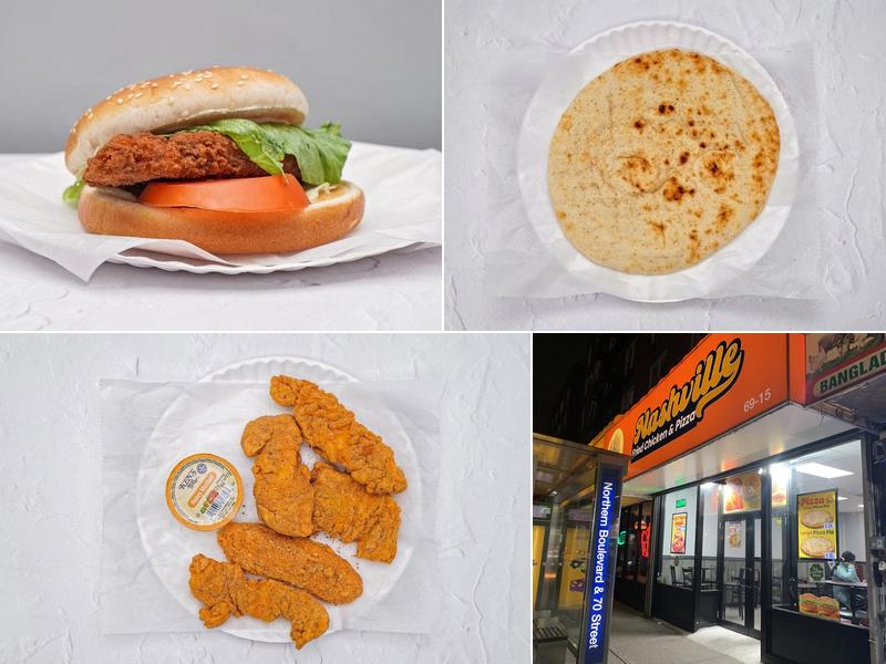 Halal Nashville Fried Chicken and Pizza