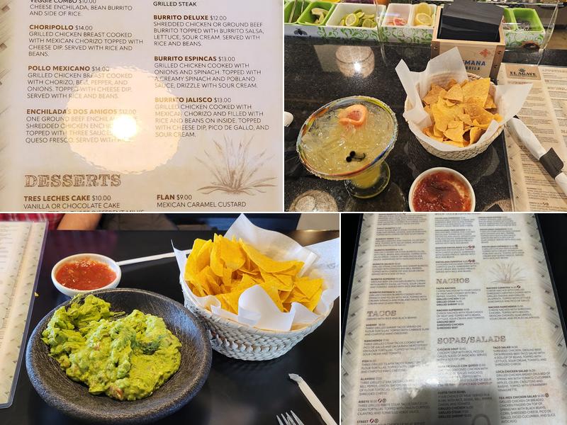 El Agave Mexican Restaurant Menu