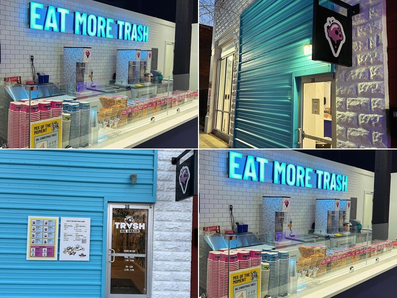 Trash Ice Cream 310 S 1st St, Rogers