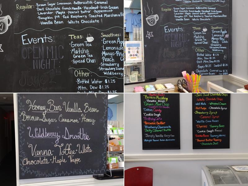 Nana's Coffee Rocks Menu