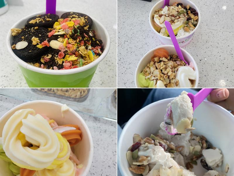 Exotic Berry frozen yogurt