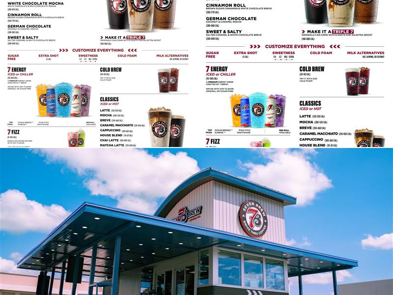 7 Brew Coffee Menu