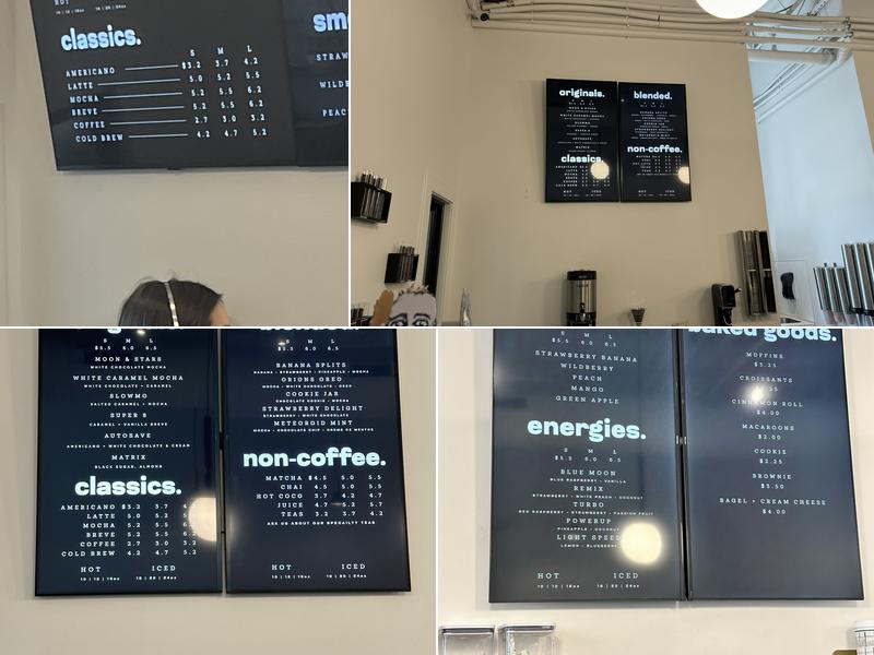 Lvl Up Coffee Bar Menu