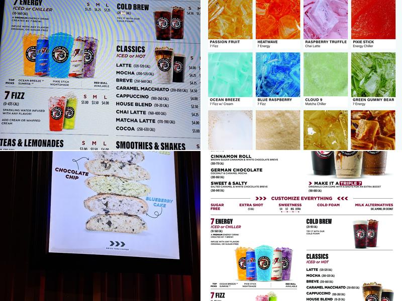 7 Brew Coffee Menu