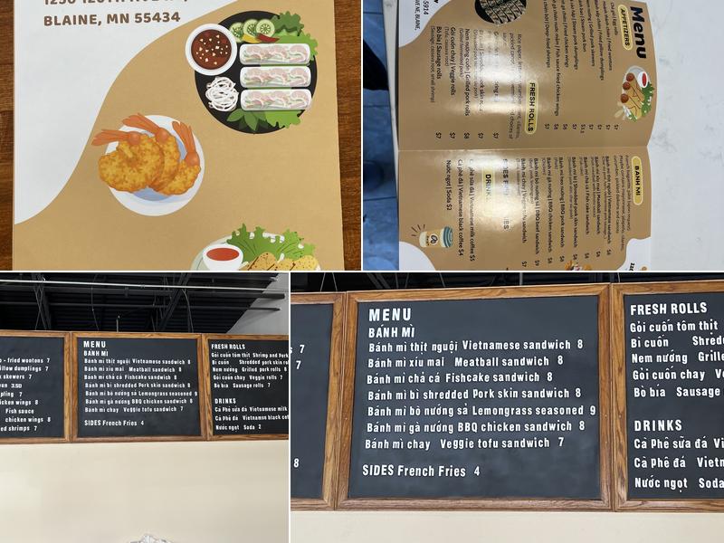 126 Bakery Menu