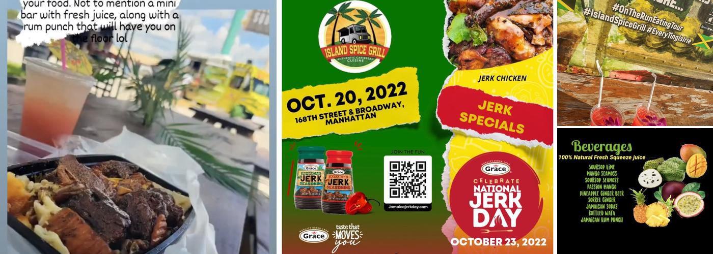 Island Spice Grill Menu