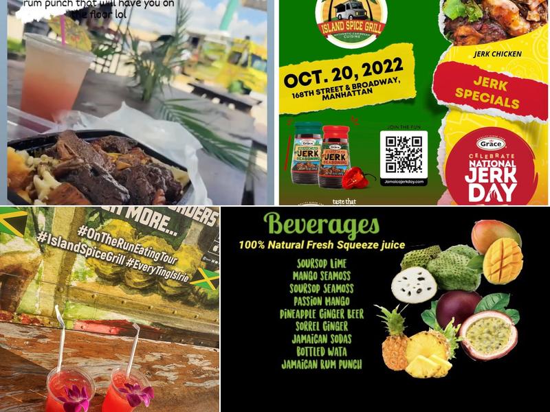 Island Spice Grill Menu