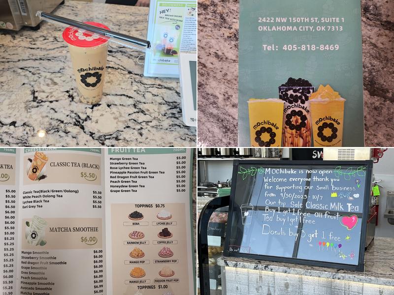 Mochibake Menu