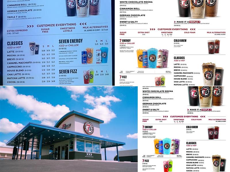 7 Brew Coffee Menu