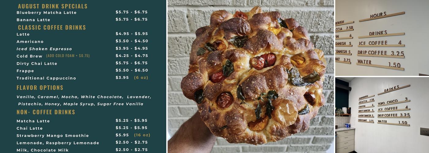 Jack’s Bakehouse Menu