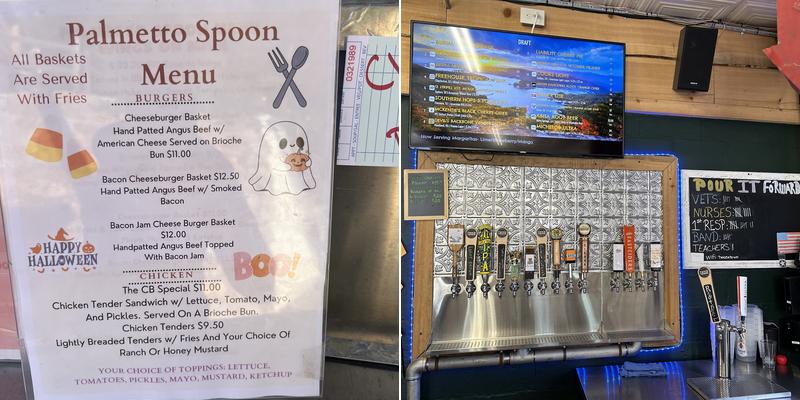 Twice A Town Taproom Menu