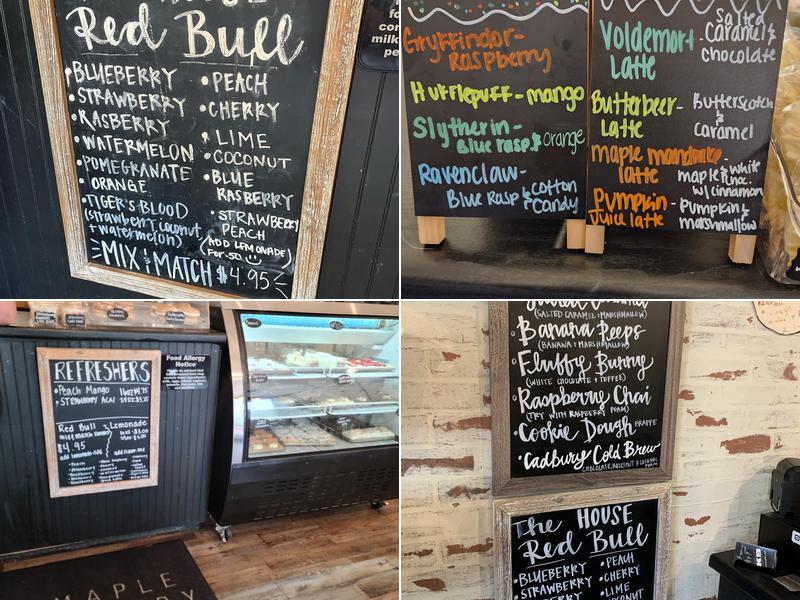 Maple Bakery & Coffee House Menu