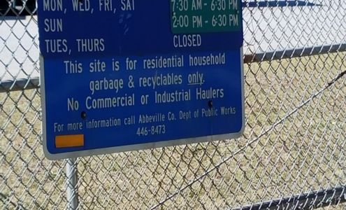 Diamond Hill Convenience Center Abbeville