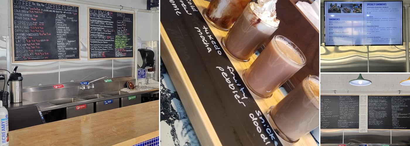 Retro Eighth Coffee & Acai Menu