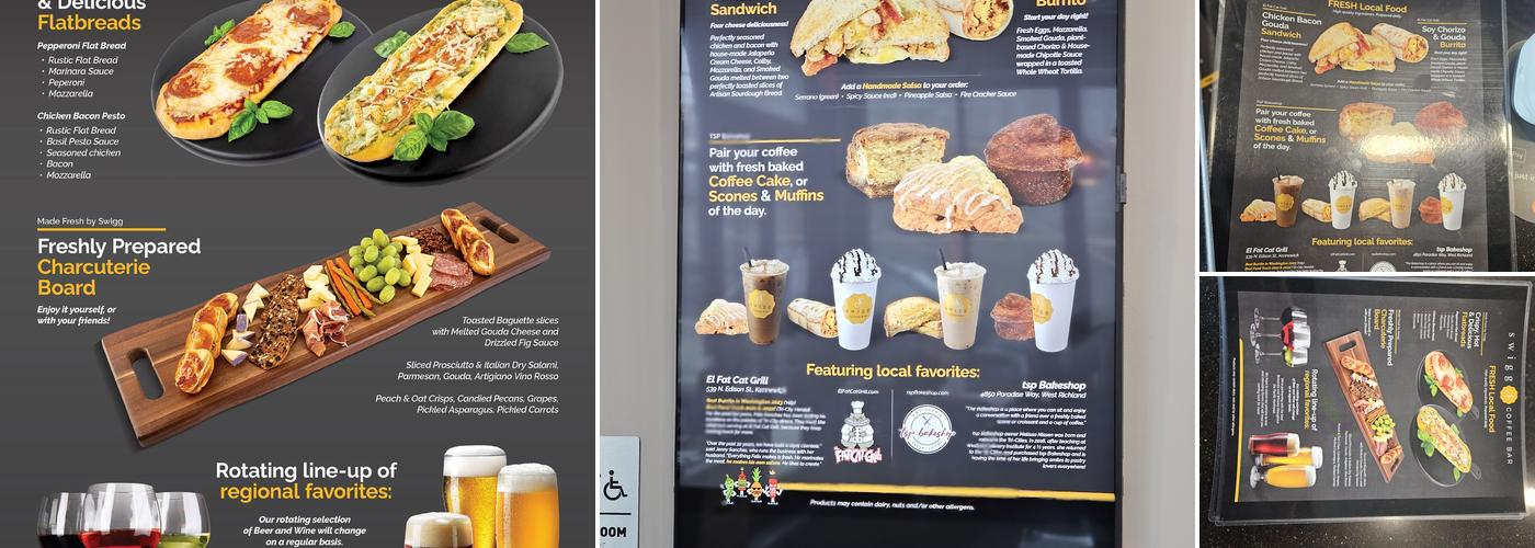 Swigg Coffee Bar Menu