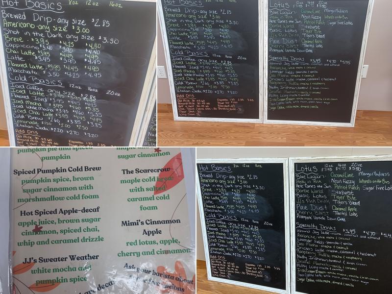 Java June's Menu