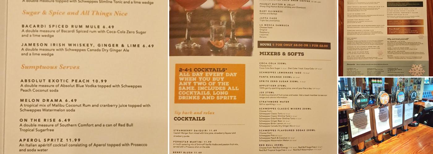 Abbey Shrewsbury Menu