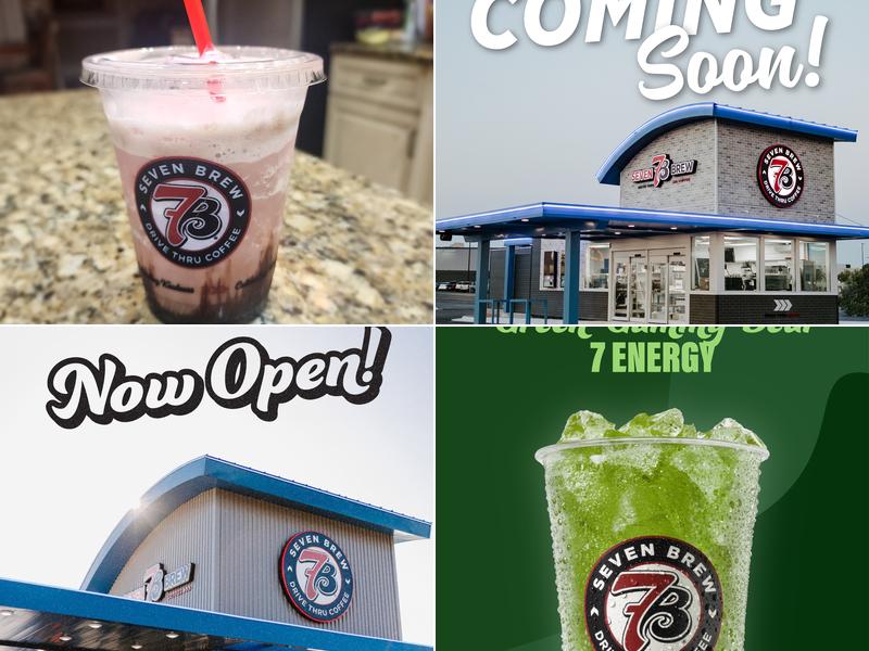 7 Brew Coffee 1805 E Fire Tower Rd, Greenville