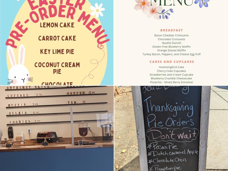 Lou's Bakery Menu