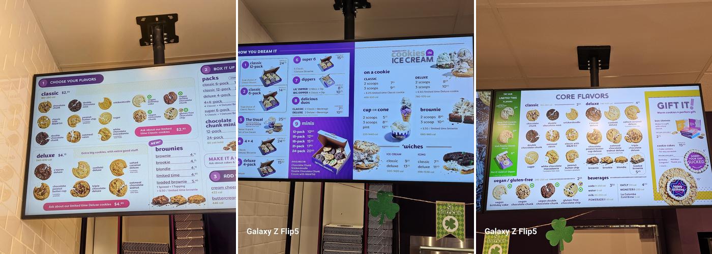 Insomnia Cookies Menu