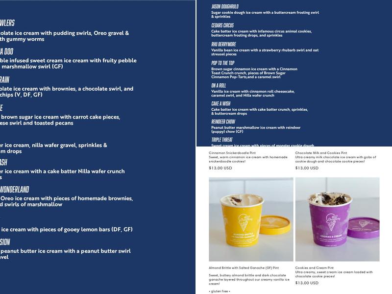 (402) Creamery at Fallbrook Menu