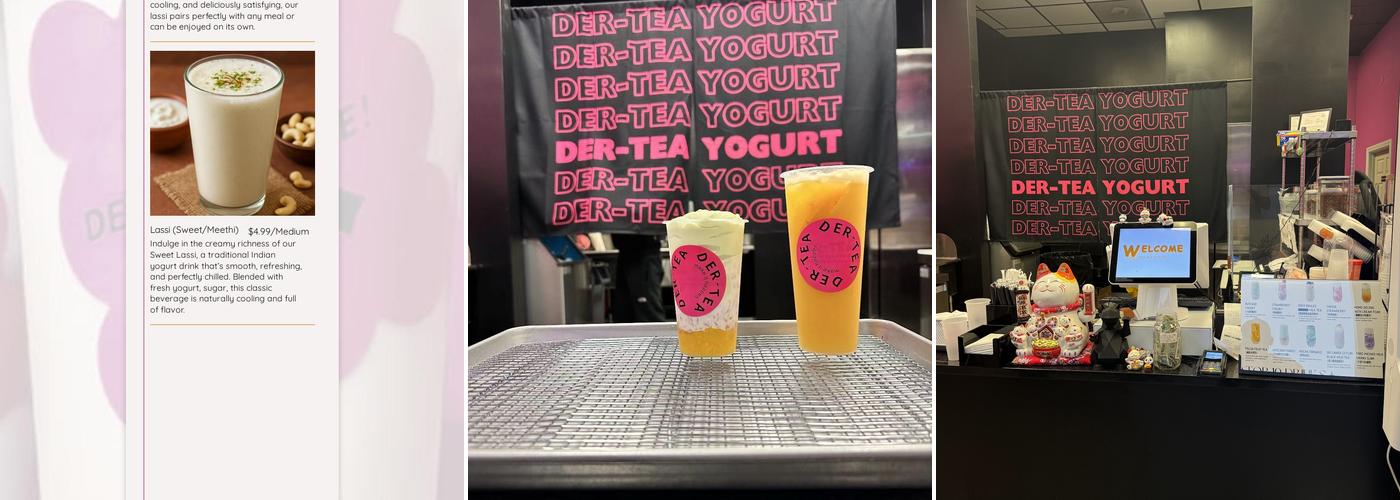 Der-Tea Menu