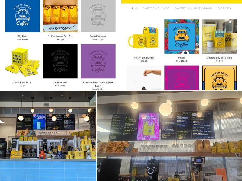 French Truck Coffee Menu