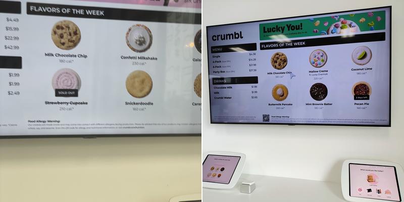 Crumbl - West Monroe Menu