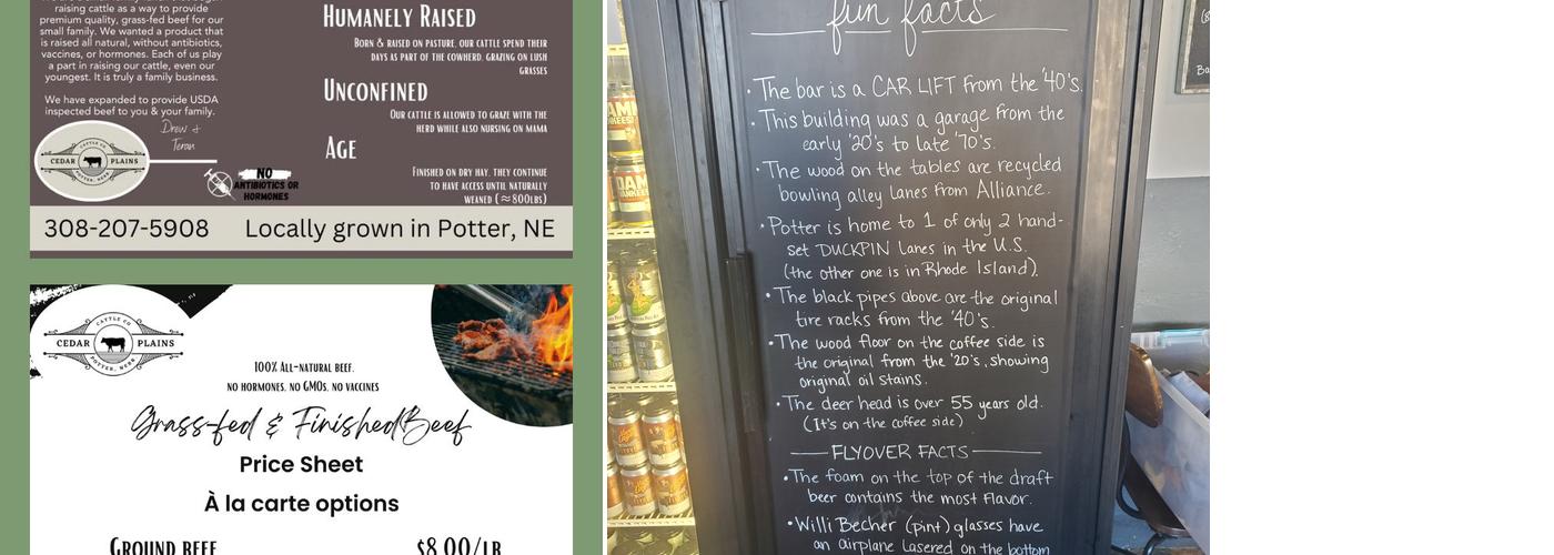 Hangar 39 - Flyover Brewing Co. Potter Menu