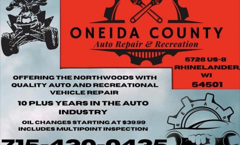 Oneida County Auto Repair & Towing (O.C.A.R.R. Towing) Rhinelander