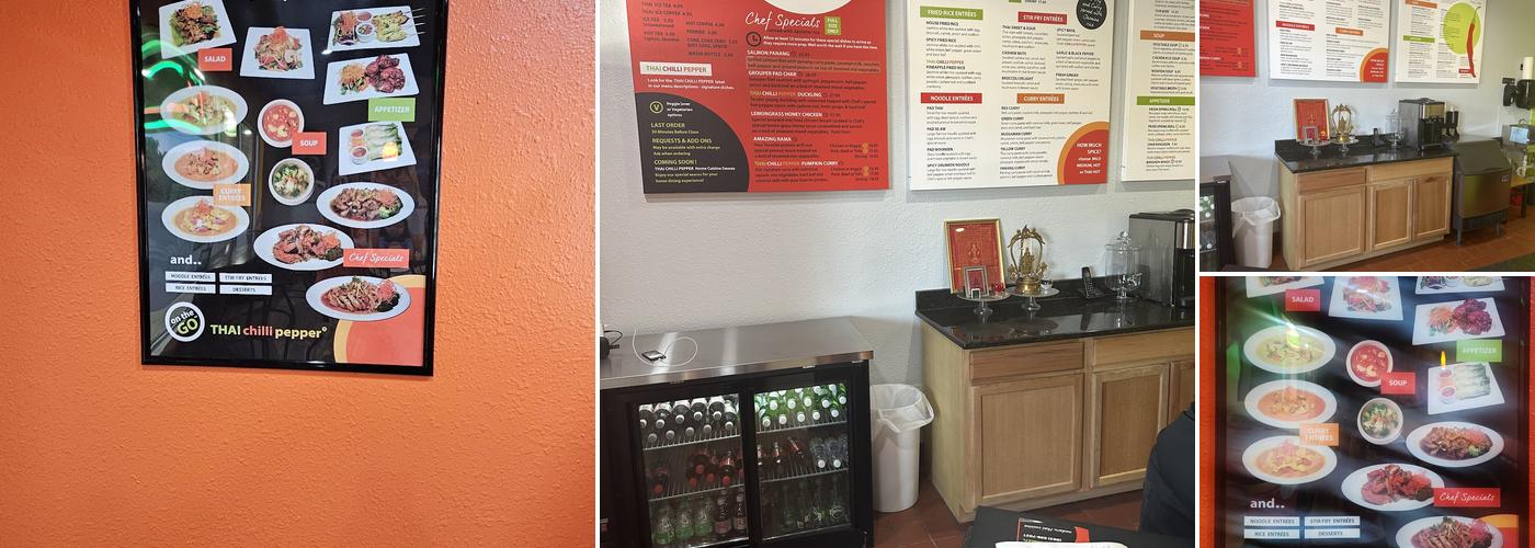 Thai Chilli Pepper Lakeland Menu