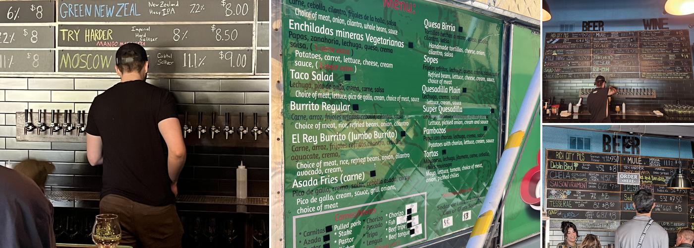 Armistice Brewing Company - Napa Menu