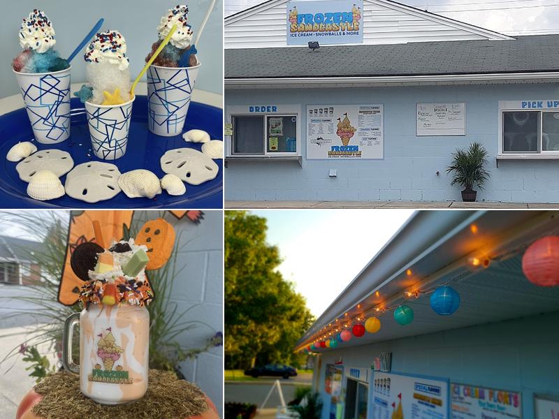 The Frozen Sandcastle Ice Cream & Snowballs