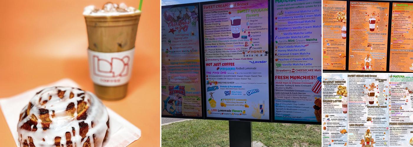 Lodi Coffee Menu