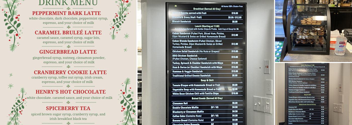 Brightside Cafe Menu