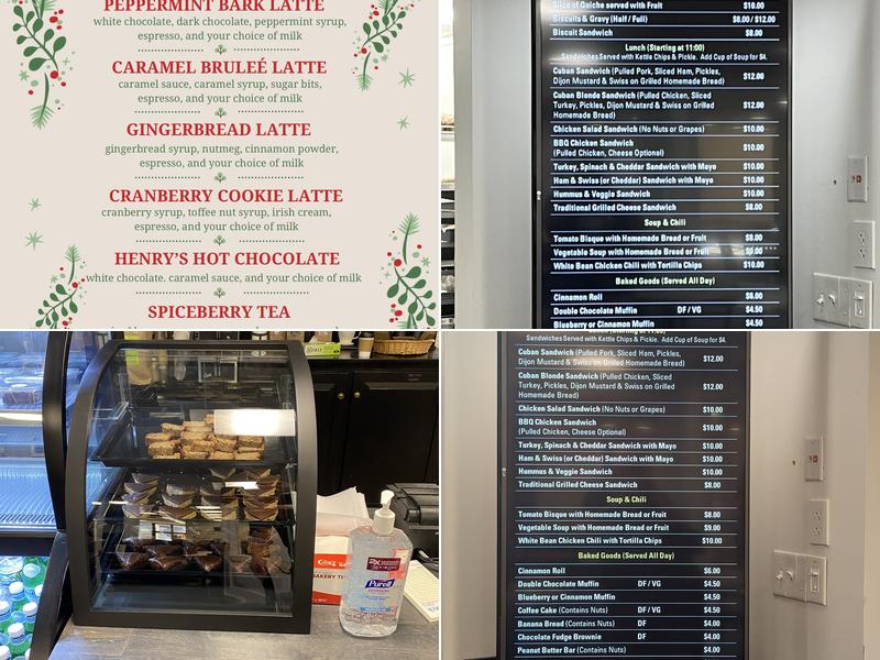 Brightside Cafe Menu