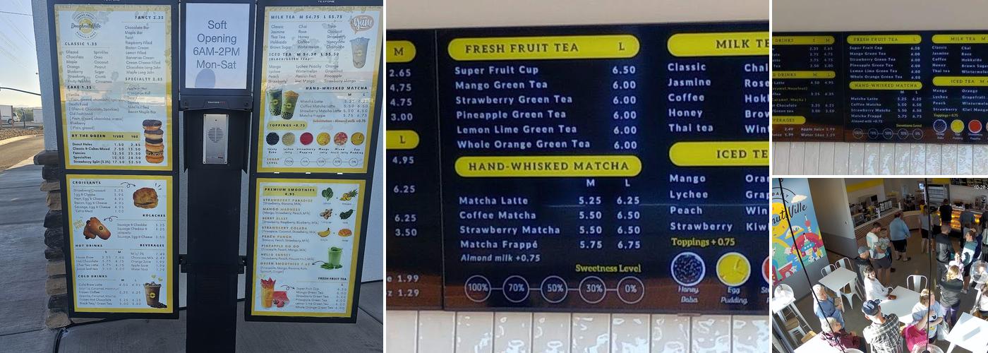 DoughnutsVille Menu