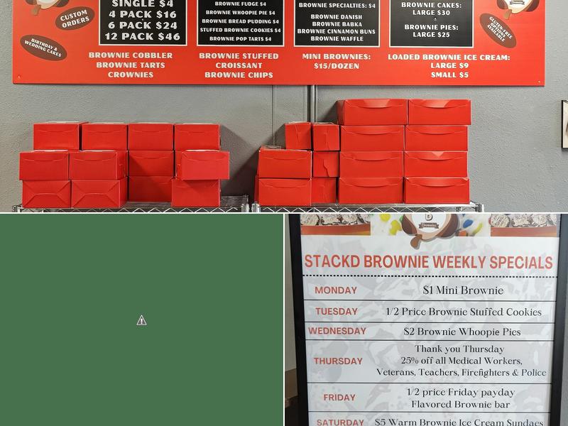 Stackd Brownies Deland Menu