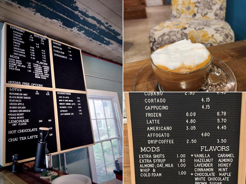 Common Grounds Coffee House Winfield MO Menu