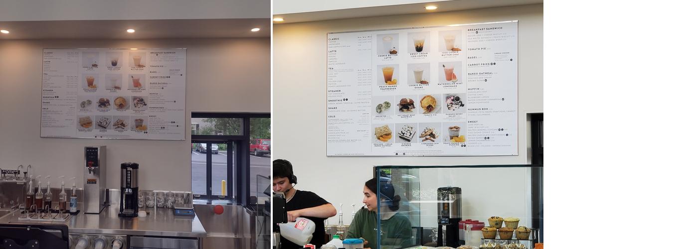 Copper Cup Menu