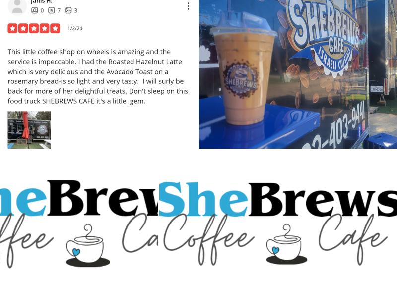 SheBrews Coffee Cafe LLC. 2001 N Jefferson Ave, Mt Pleasant