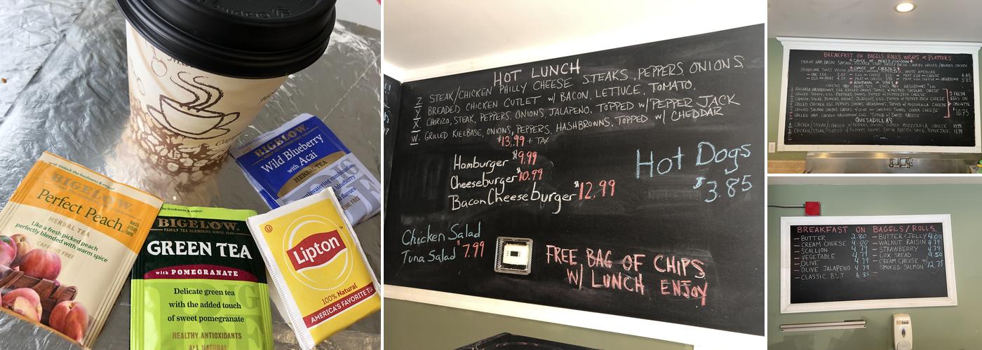 Pine Island Bagel Menu