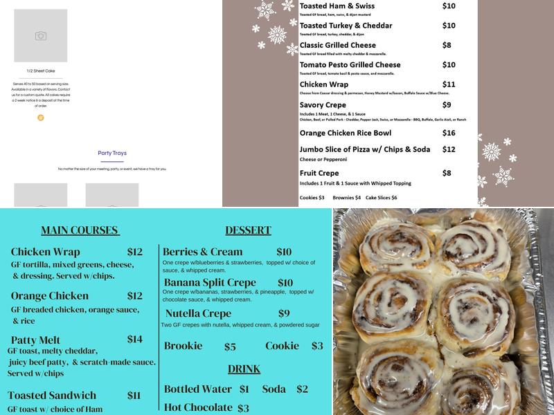 Owasso Sweets Menu