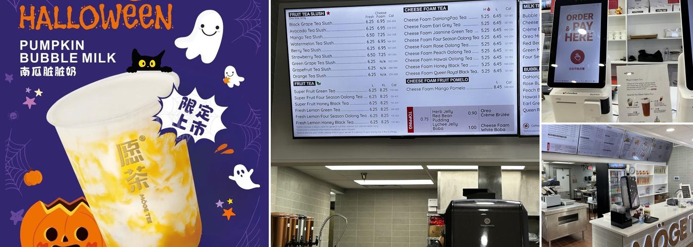 Moge Tee Rochester Menu