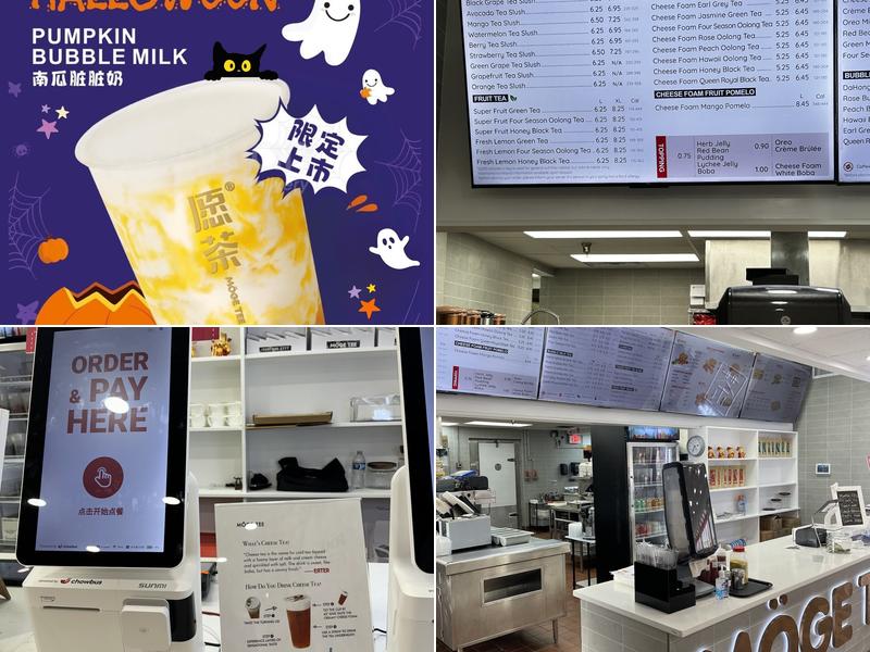 Moge Tee Rochester Menu