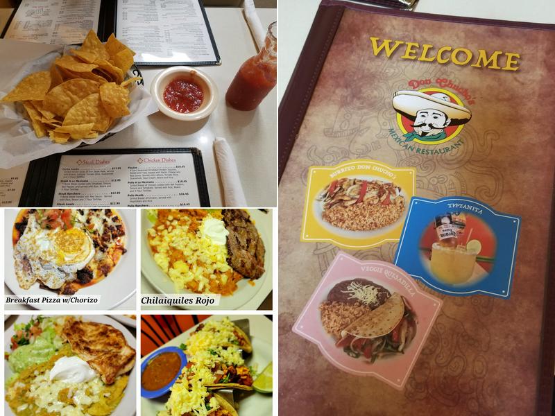 San José Mexican Restaurant Menu