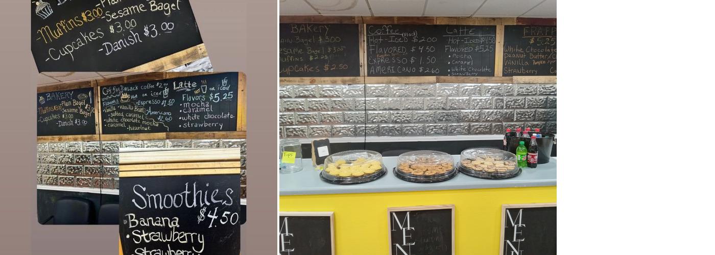 B.mocha coffee shop Menu